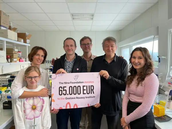 Finančně jsme podpořili odbornou stáž Mgr. Jany Olejníkové v Institutu Gustave Roussy v Paříži